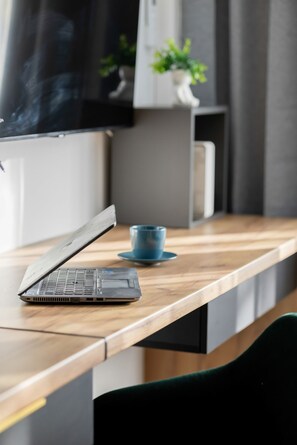 Living room - Black & Wooden Apartment by Renters (Warsaw)