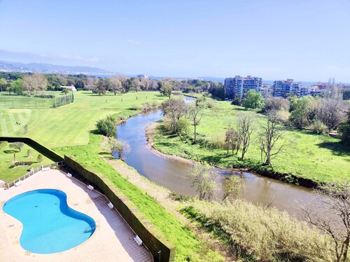 46 m² love nest with shared pool