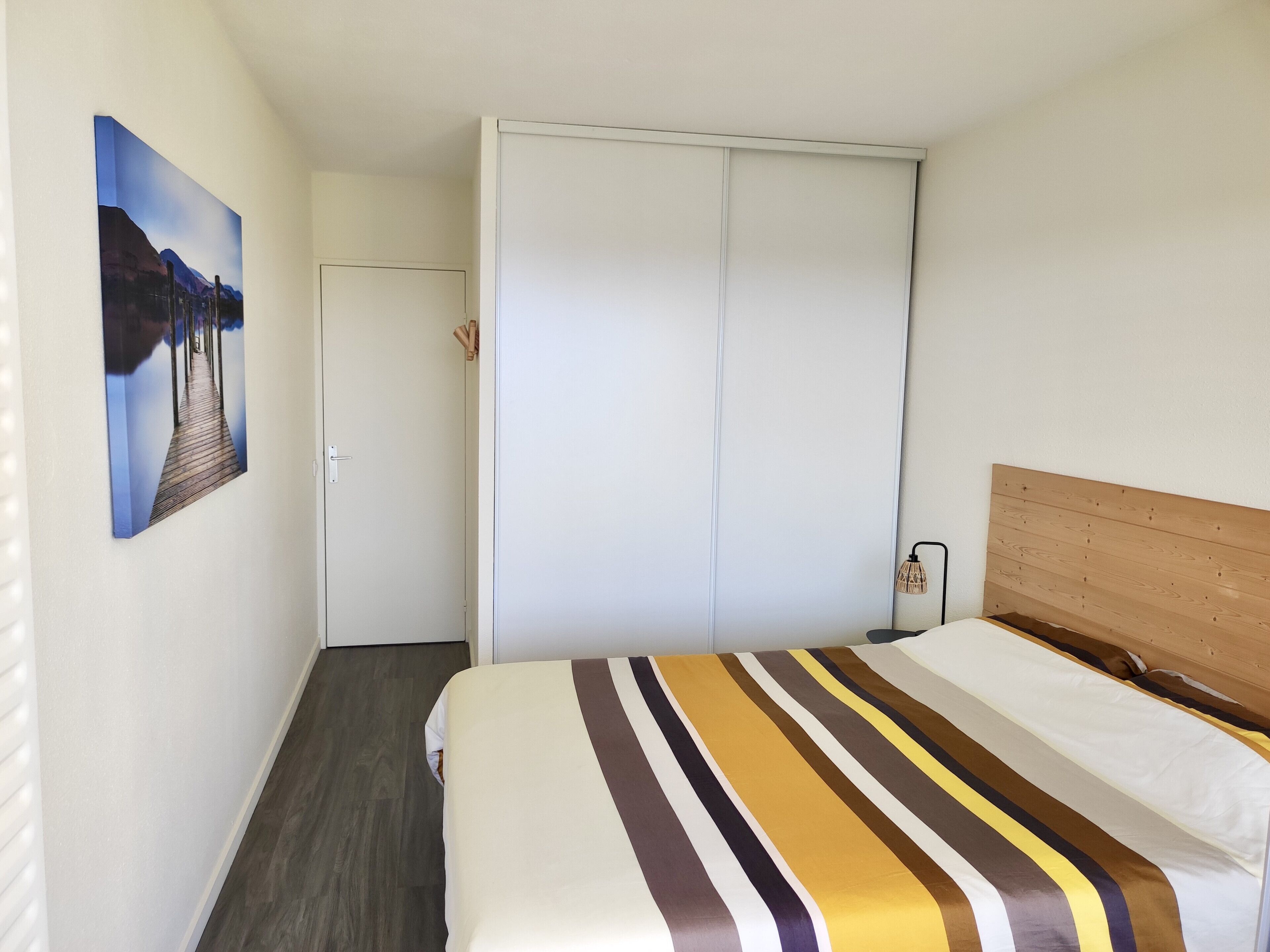 1 bedroom, iron/ironing board, bed sheets