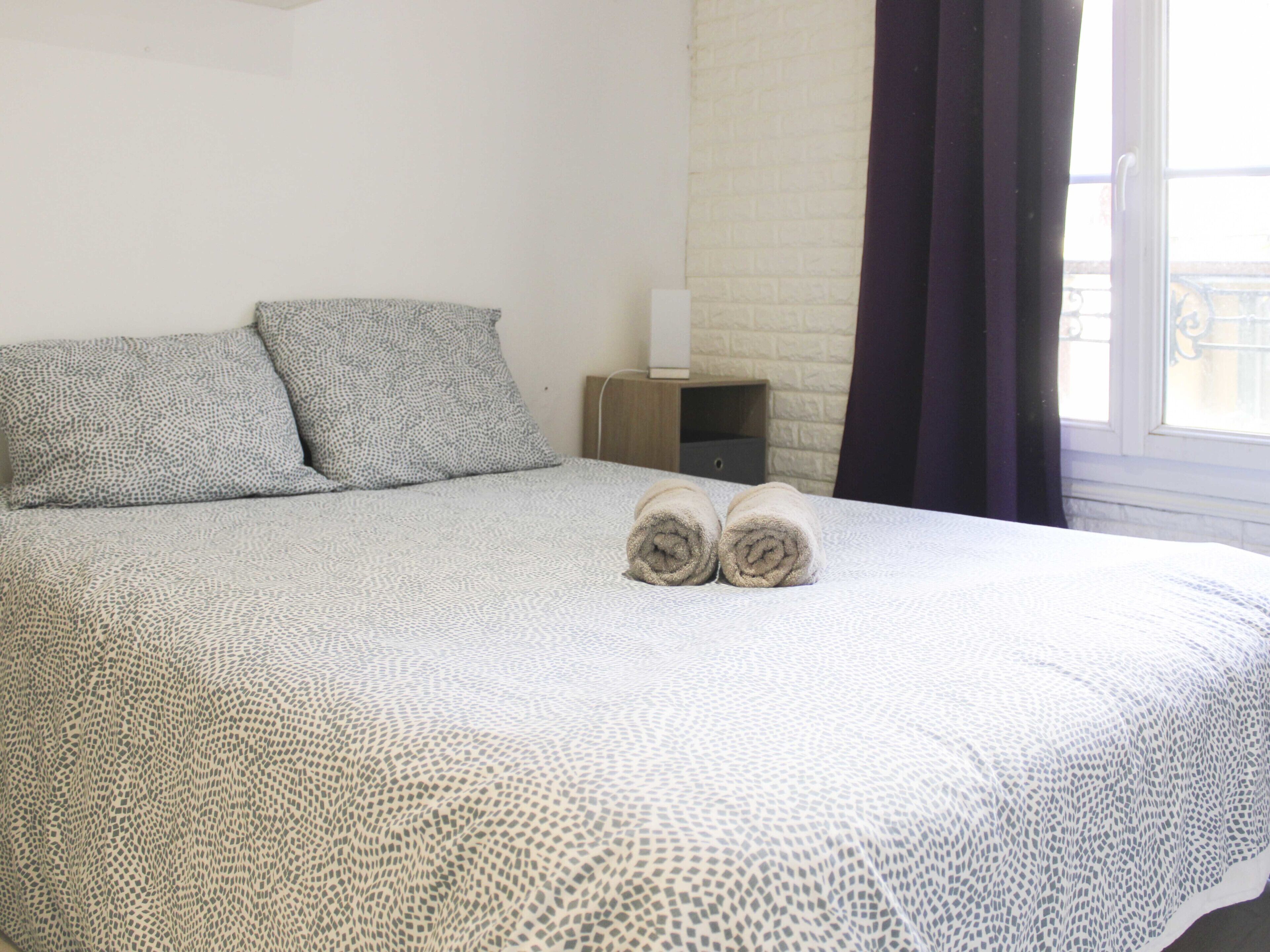 2 chambres, draps fournis