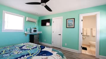 1 bedroom, internet, bed sheets