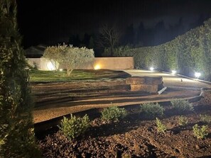 Overnattingsstedets uteområder