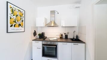 Kühlschrank, Ofen, Herdplatte, Geschirrspüler