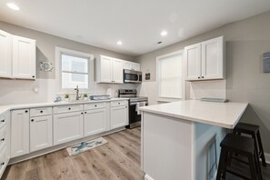 Microwave, oven, stovetop