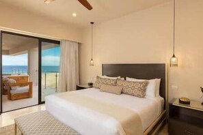 2 chambres, coffre-fort, fer et planche à repasser