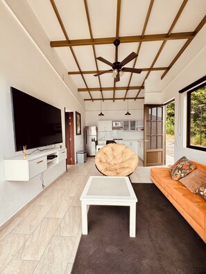 Smart-TV, videospill og printere