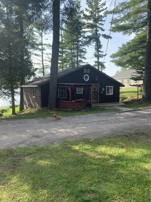 Exterior - Rustic 2-bedroom cabin on Boyd Pond (Russell)