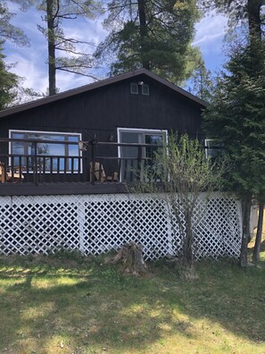 Exterior - Rustic 2-bedroom cabin on Boyd Pond (Russell)