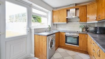 Microwave, oven, stovetop