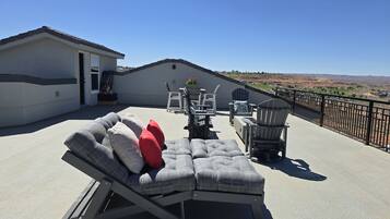 Àrea exterior de l'allotjament