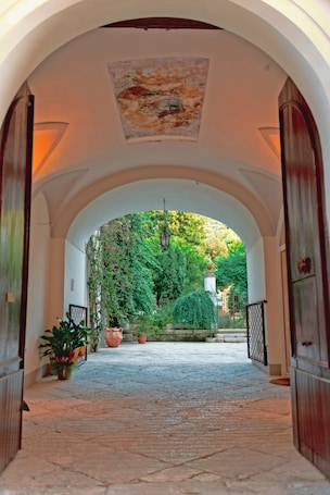 Fachada de la propiedad