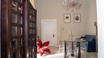 Deluxe-Suite, Balkon, Gartenblick
