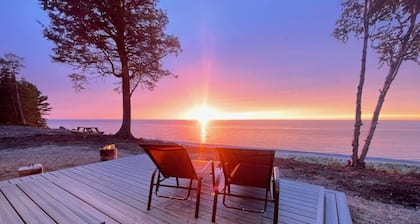 Crisp Point Beach Cabin