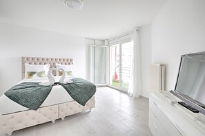 1 Schlafzimmer, Bügeleisen/Bügelbrett, kostenloses WLAN, Bettwäsche