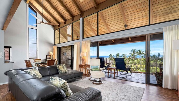 Condo, Multiple Beds (Keauhou Punahele#B-308) | Living area - Keauhou Punahele#b-308 (Kailua-Kona)
