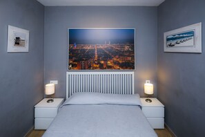 1 dormitorio, tabla de planchar con plancha, wifi gratis y ropa de cama
