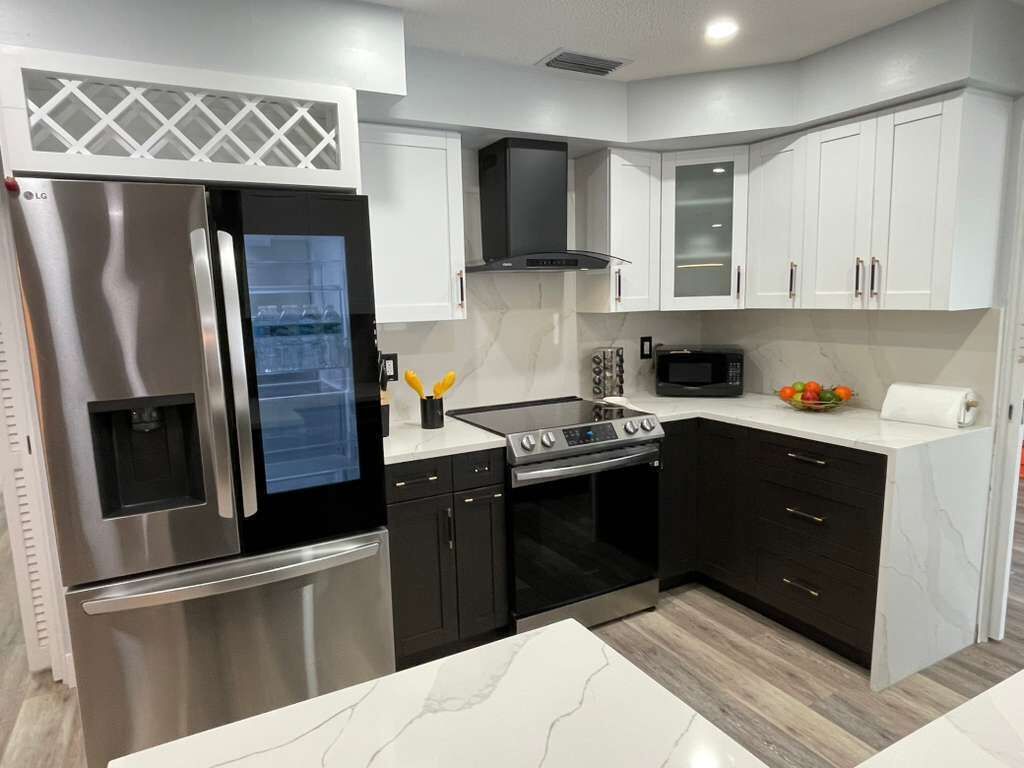 Frigorífic, forn, placa de cuina i rentaplats 