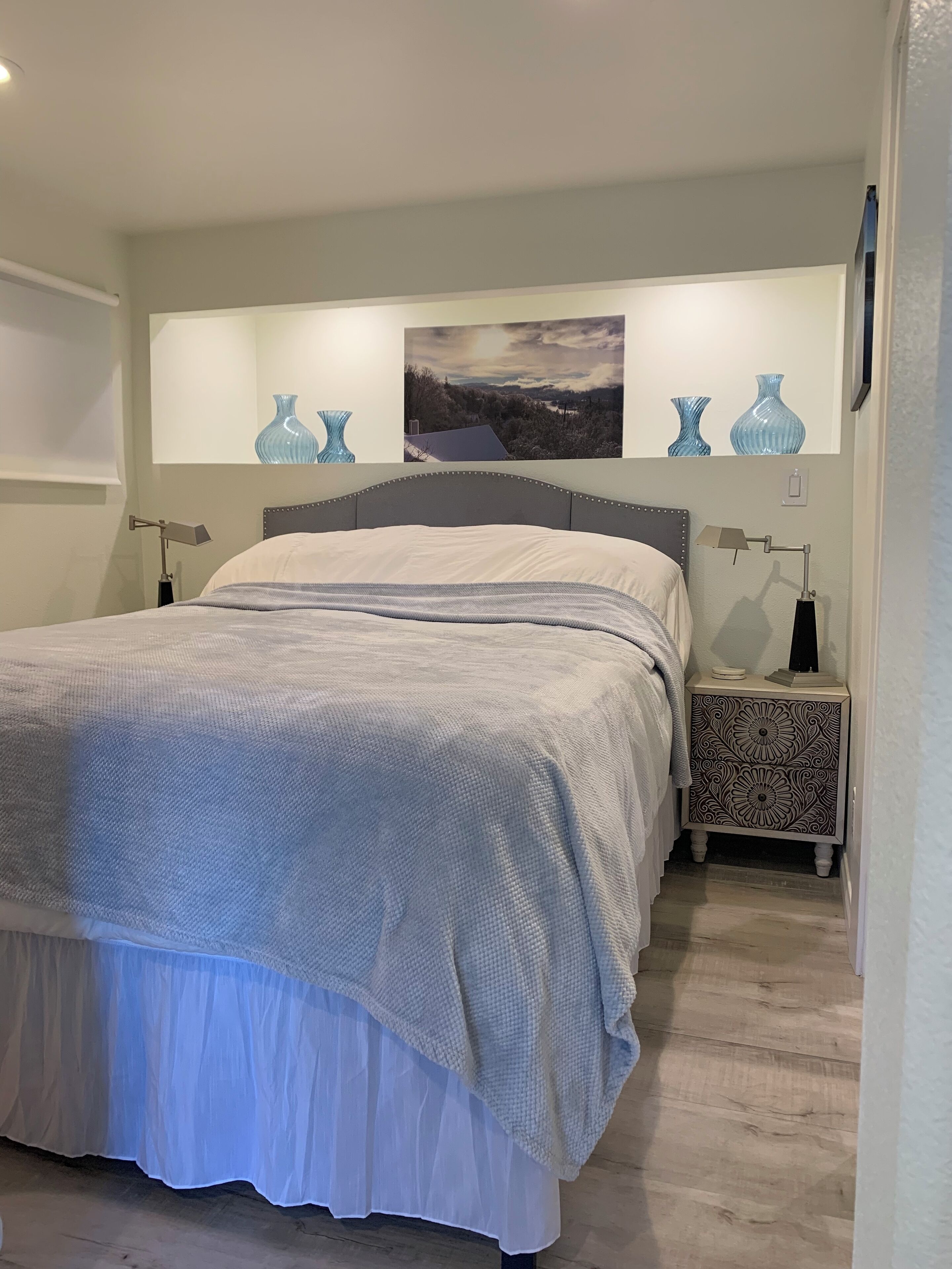 1 habitación, escritorio, wifi gratis y ropa de cama 