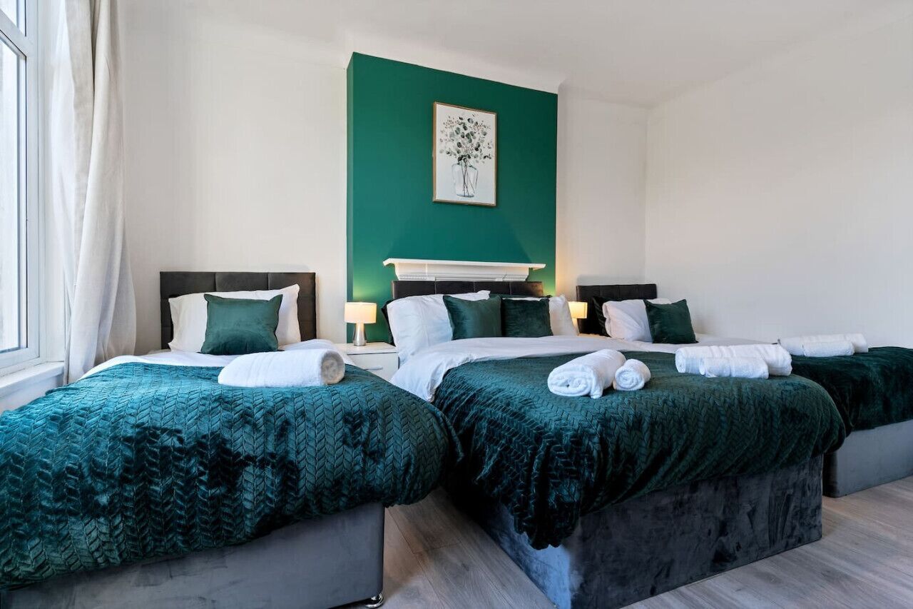 2 bedrooms, desk, iron/ironing board, free WiFi