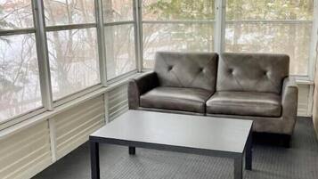 TV connectée, cheminée