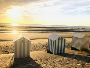 Aan het strand