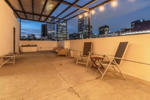 Terrasse sur le toit