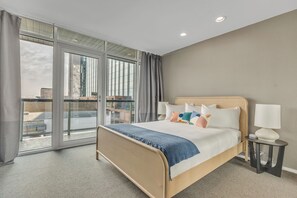 1 bedroom, individually furnished, desk, laptop workspace