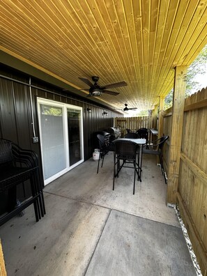 Outdoor dining