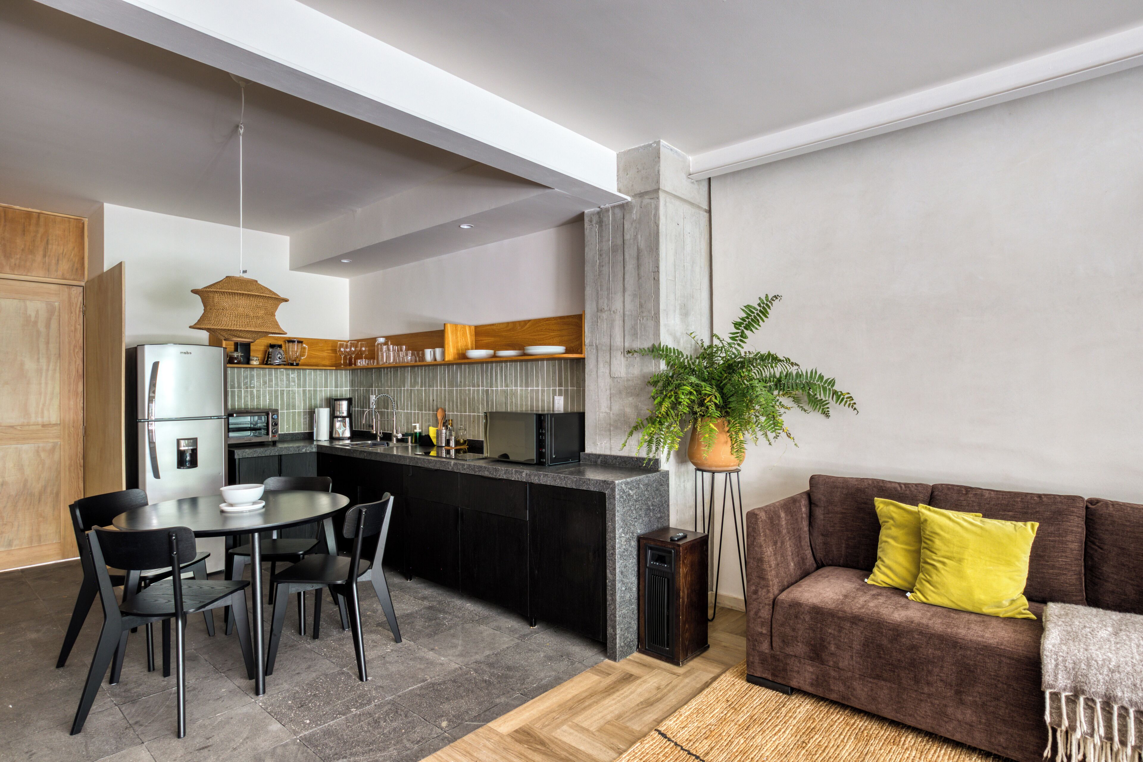 Elite Apartment | Living area | 32-inch Smart TV with digital channels