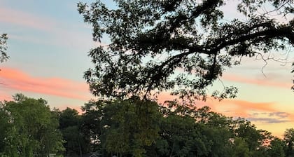 Amazing secluded canal front retreat with a beautiful Sunset.