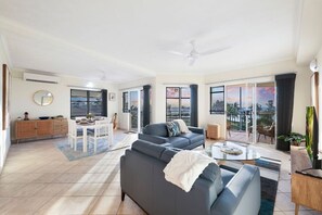 Una televisión, libros