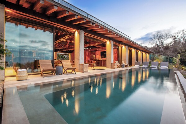 Outdoor pool - Villa Kupuri 27 Spectacular View (Punta de Mita)