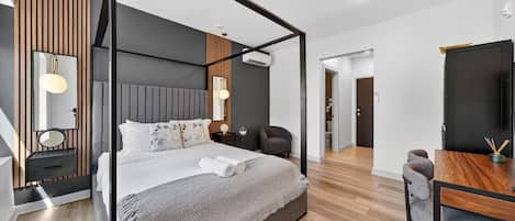 Suite | Decoración personalizada, muebles diferentes y escritorio