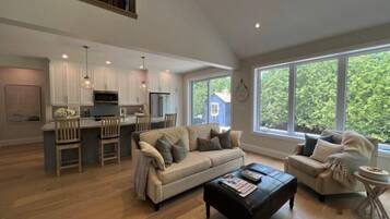 TV connectée, cheminée