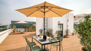 Terraza en la azotea
