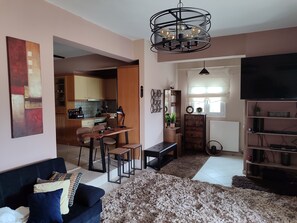 Living area - George family house (Xalkida)