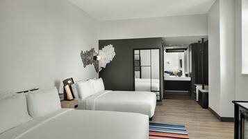 Individually furnished, desk, laptop workspace, free WiFi