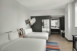 Individually furnished, desk, laptop workspace, free WiFi - Aloft by Marriott Indianapolis Downtown (Indianapolis)