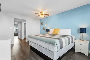 1 bedroom, iron/ironing board, free WiFi, bed sheets