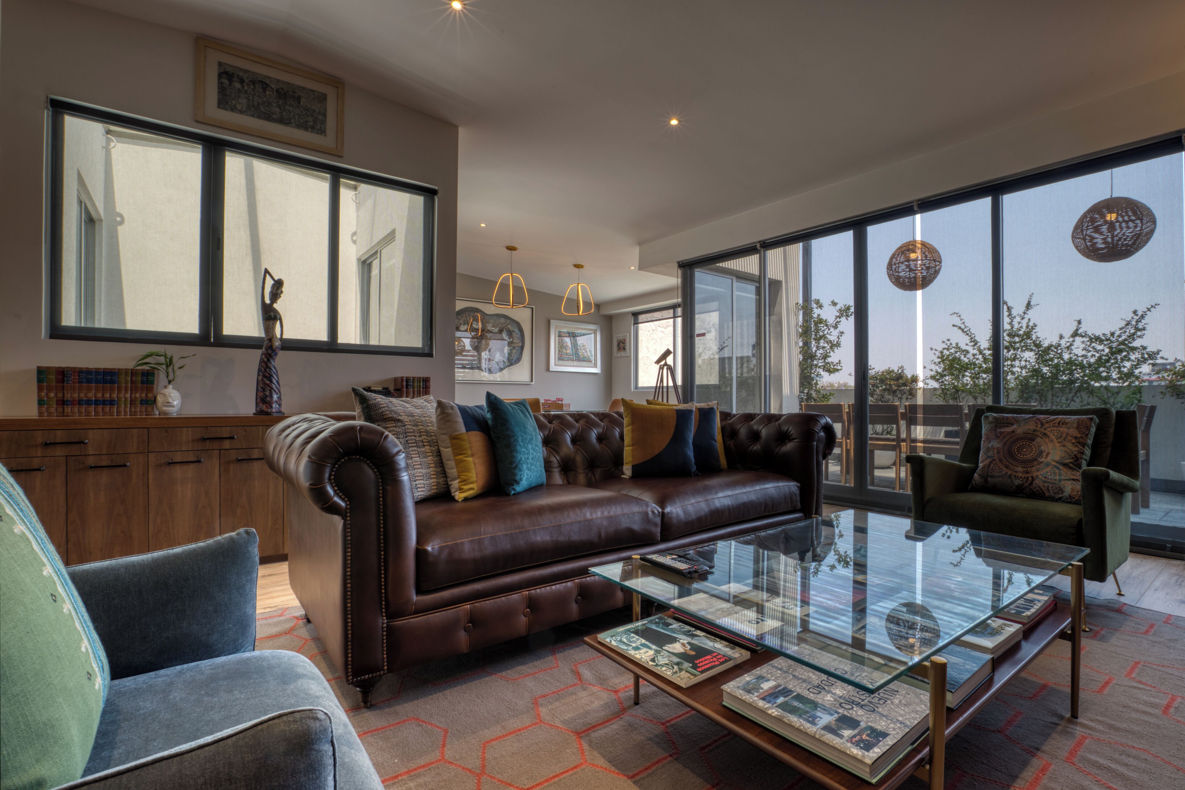 Luxury Penthouse, 1 Katil Raja (King) | Ruang tamu | 32 inci televisyen skrin rata dengan digital 