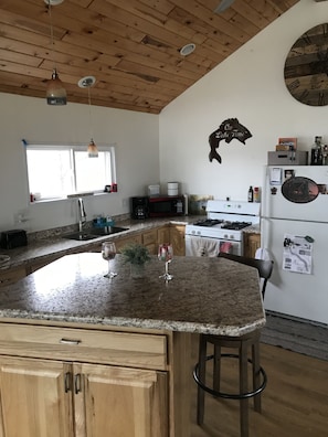 ثلاجة، ميكروويف، فرن، موقد طهي مسطح