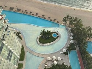 Na praia 