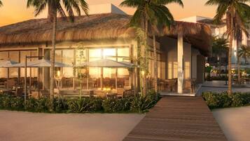 Uitzicht vanuit accommodatie