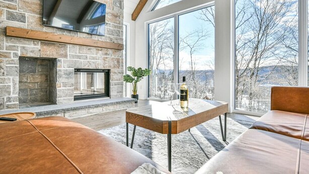 Living area - The Glam Shack - Golf, Ski, Spa (Mont-Blanc)