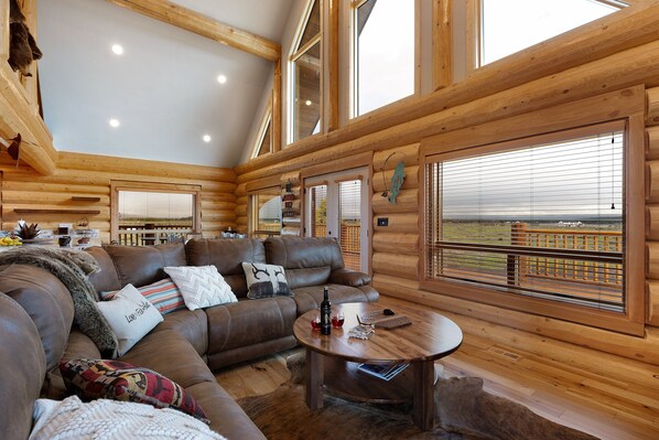 House (3 Bedrooms) | Living area | TV, DVD player - Sunset Magic (Island Park)