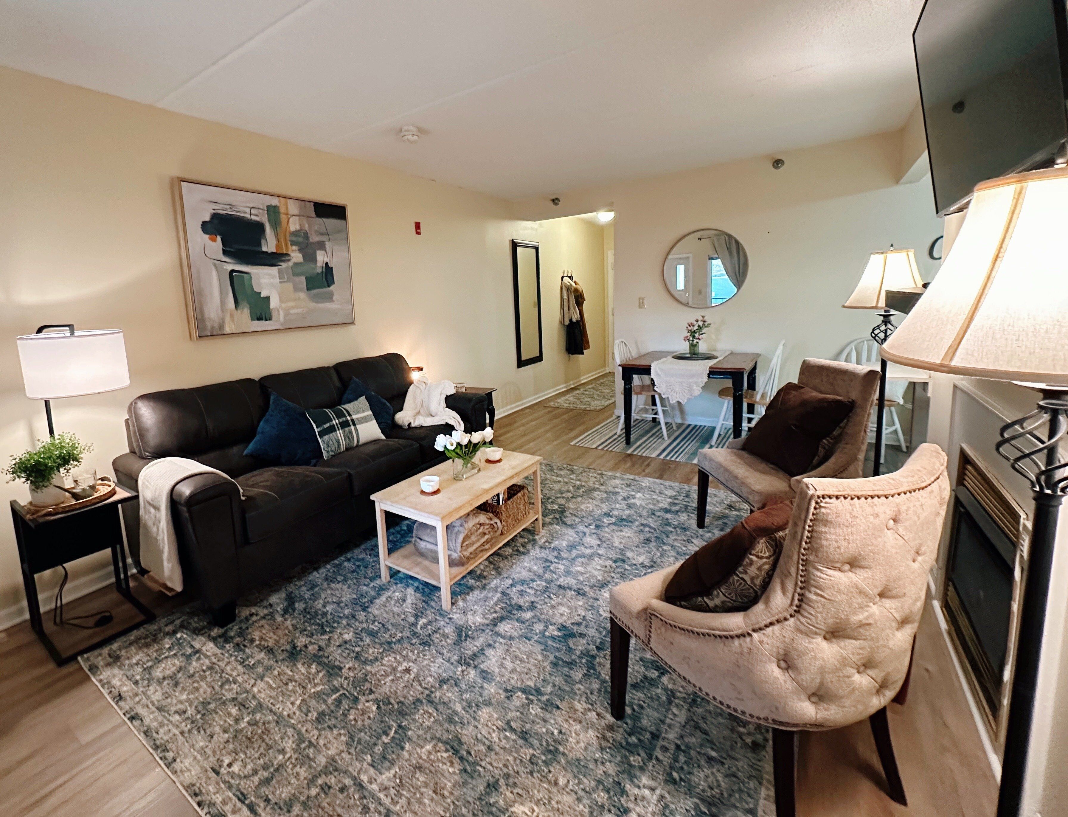 Studio (2 Bedrooms) | Oppholdsområde