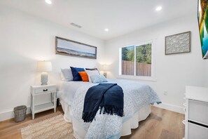 1 多间卧室、办公桌、熨斗/熨衣板、免费 WiFi