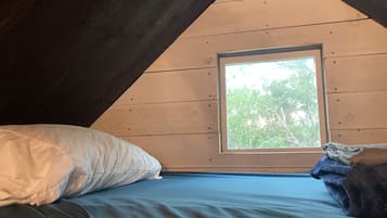 1 makuuhuone, vuodevaatteet