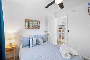 4 dormitorios, tabla de planchar con plancha, wifi y ropa de cama