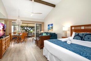 Iron/ironing board, free WiFi, bed sheets - Ideal Kaanapali Beach resort! Updated condo with A/C. Sandy beach, sunsets! B247 (Lahaina)
